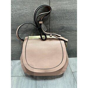 Alfani Mini Binding Bracelet Handle crossbody Bag Beige